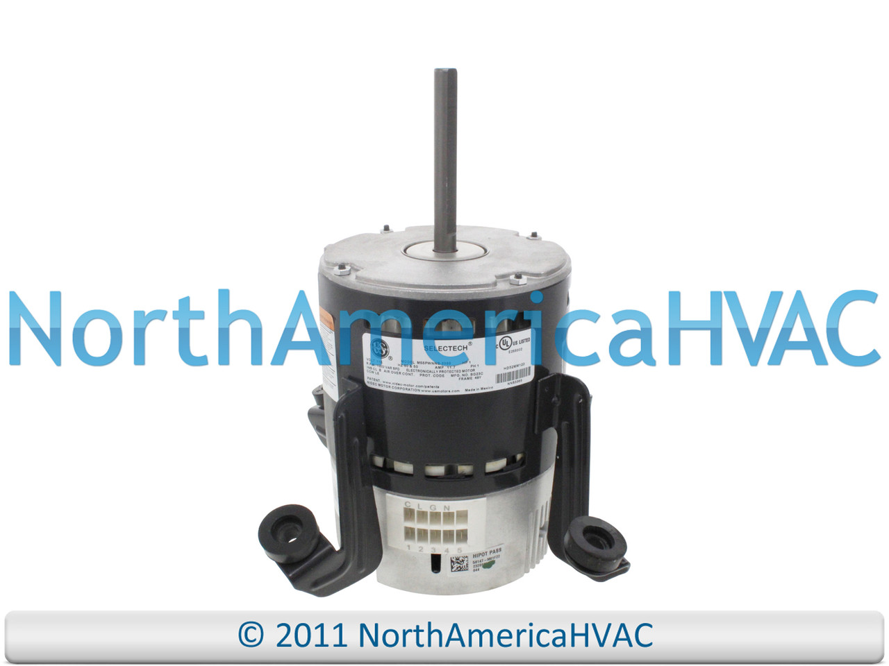 OEM X13 Furnace Blower Motor 1 HP Replaces SelecTech M55PWNNS-3369